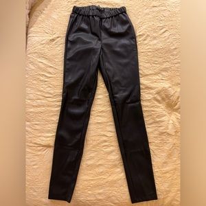 Fake Leather Skinny Jeans - Mark Alan New York
